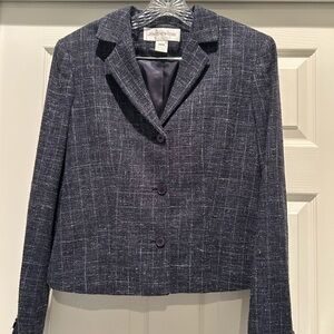 Jones of New York, Fully lined  Lavender Tweed Jacket- size 6